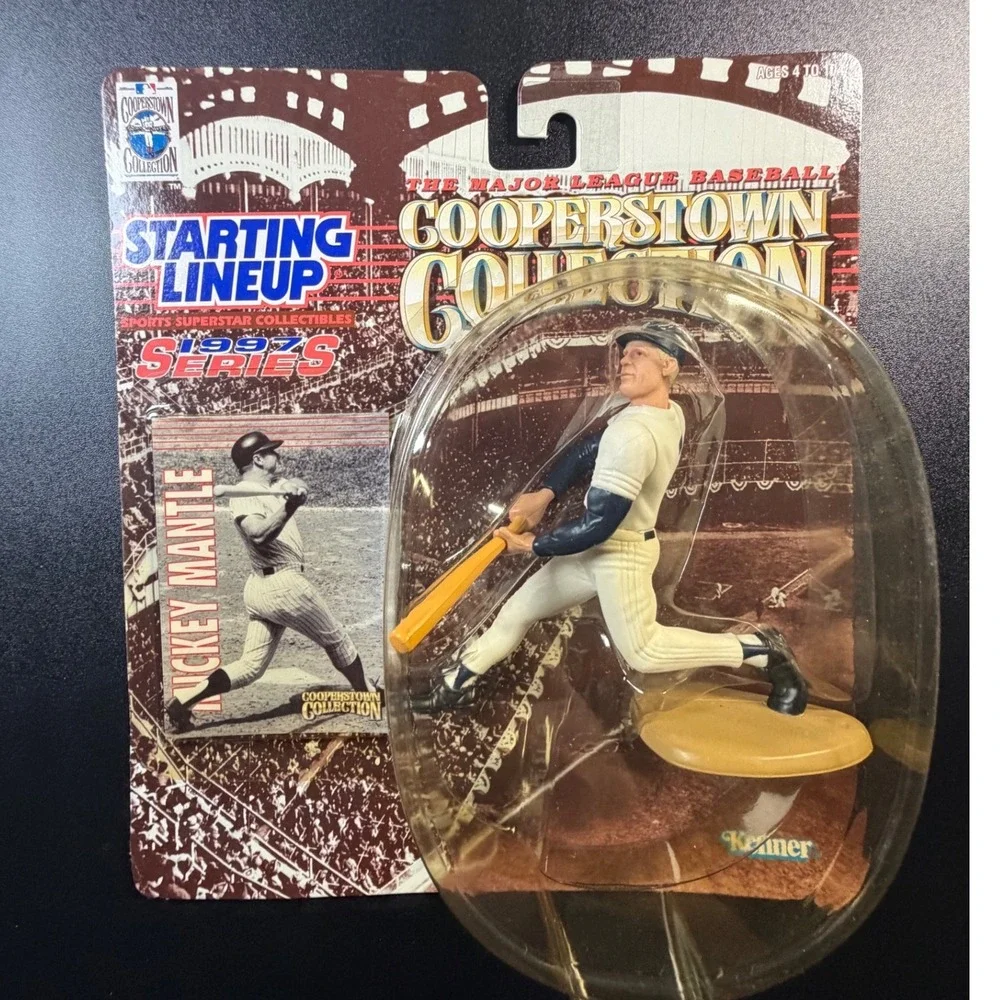 Kenner Starting Lineup Mickey Mantle 1997 Cooperstown Collection Yankees